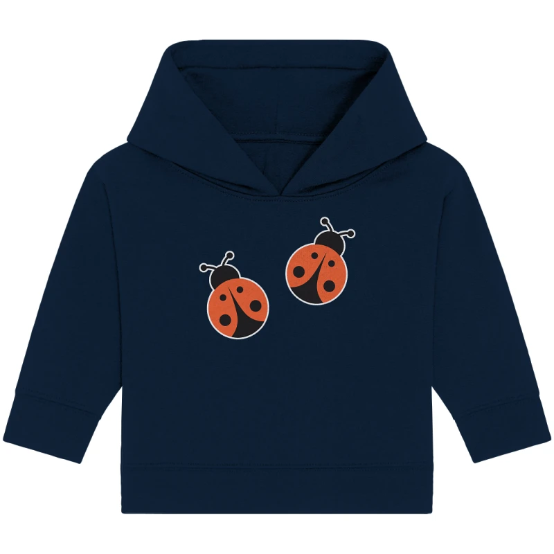 Glückskiste Kids Wear - Marienkäfer - Baby Organic Hoodie