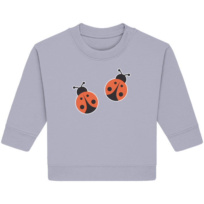 Glückskiste Kids Wear - Marienkäfer - Baby Organic Sweatshirt