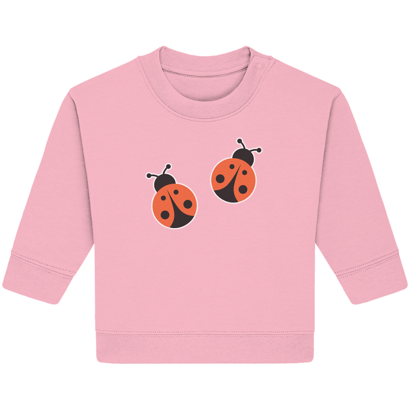 Glückskiste Kids Wear - Marienkäfer - Baby Organic Sweatshirt