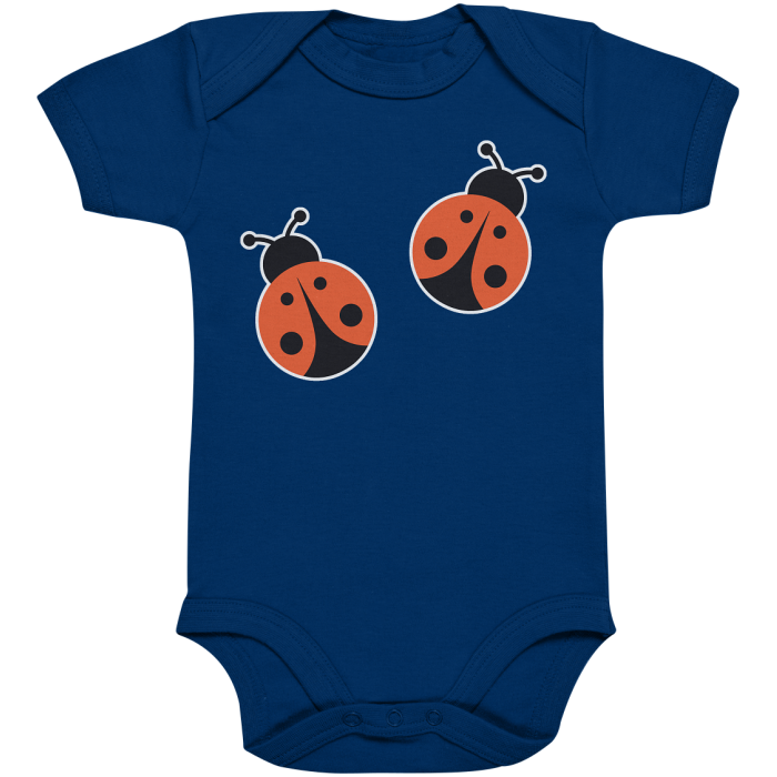 Glückskiste Kids Wear - Marienkäfer - Organic Baby Bodysuite