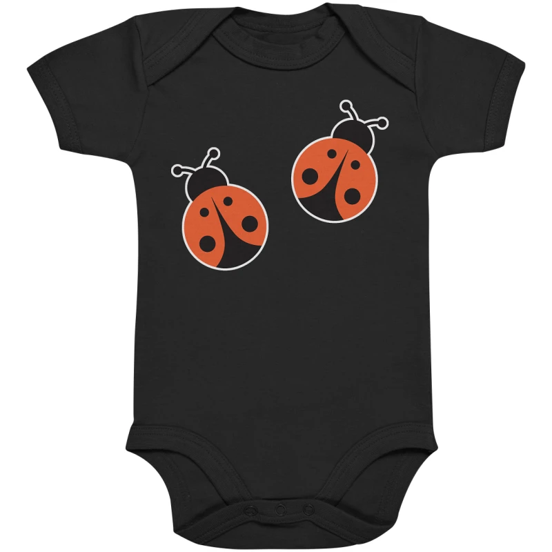 Glückskiste Kids Wear - Marienkäfer - Organic Baby Bodysuite