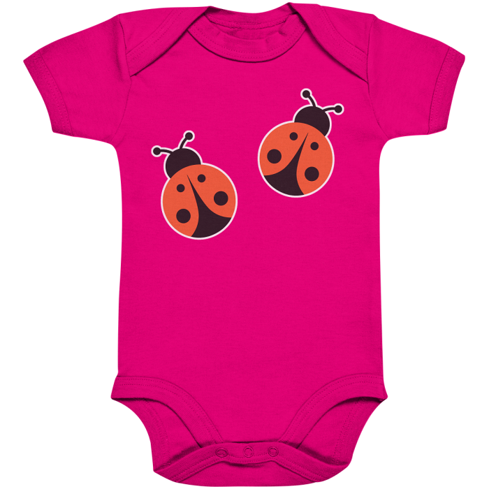 Glückskiste Kids Wear - Marienkäfer - Organic Baby Bodysuite