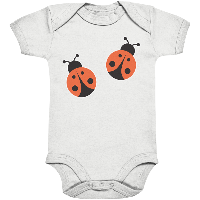 Glückskiste Kids Wear - Marienkäfer - Organic Baby Bodysuite