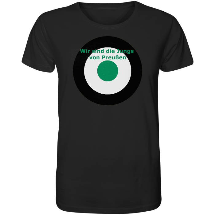 Münster Fan T-Shirt Kokarde "Wir sind die Jungs von ..."  - Organic Shirt