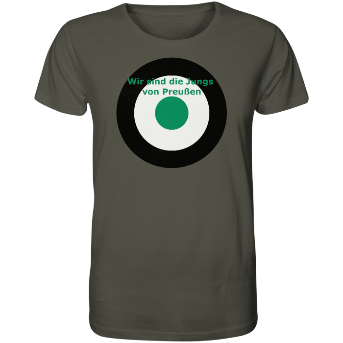 Münster Fan T-Shirt Kokarde "Wir sind die Jungs von ..."  - Organic Shirt