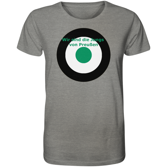 Münster Fan T-Shirt Kokarde "Wir sind die Jungs von ..."  - Organic Shirt