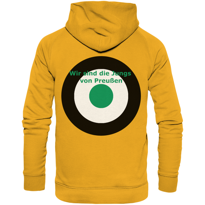 Münster Fan-Hoodie Kokarde beidseitig "Wir sind die Jungs..." - Basic Unisex Hoodie