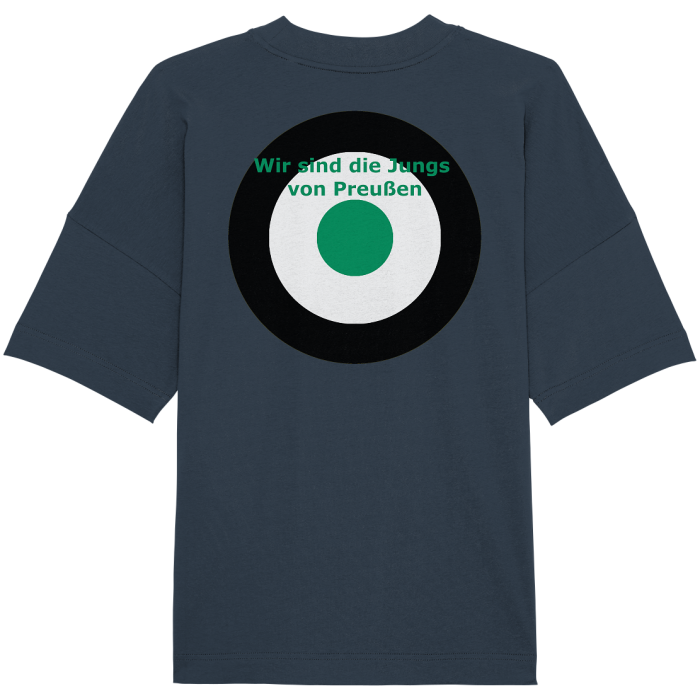 Münster Fan-T-Shirt Kokarde beidseitig - Organic Oversize Shirt