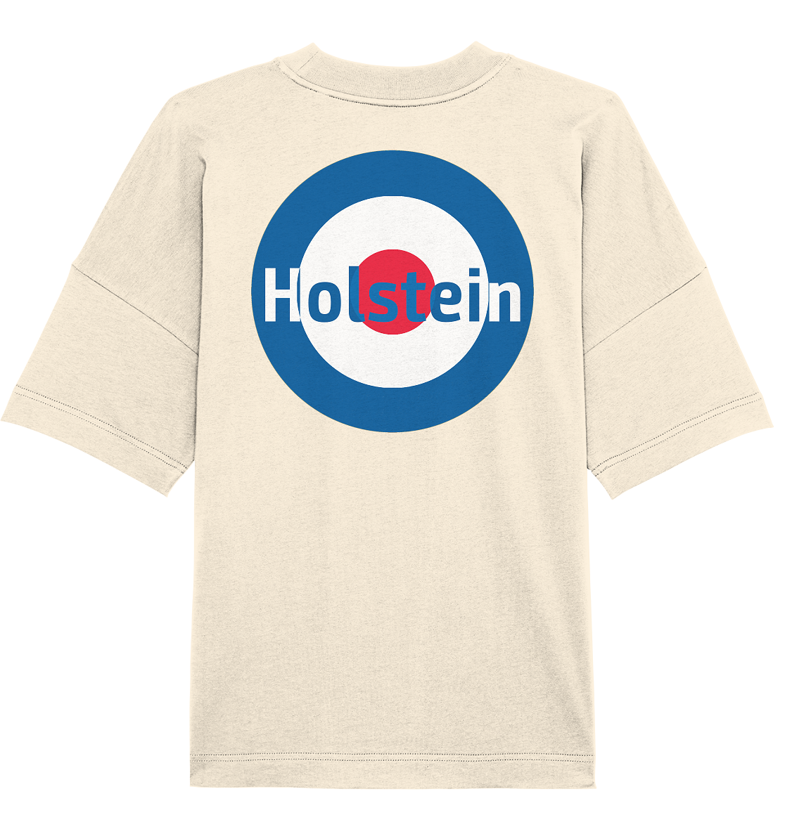 Kiel Fan-T-Shirt zweiseitiger Druck "Holstein" - Organic Oversize Shirt Kiel Fan-T-Shirt zweiseitiger Druck "Holstein" - Organic Oversize Shirt