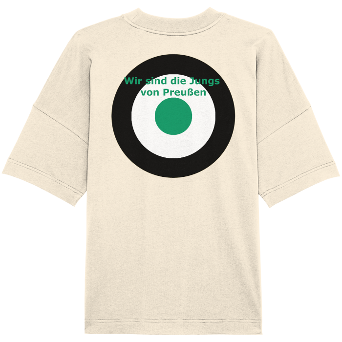 Münster Fan-T-Shirt Kokarde beidseitig - Organic Oversize Shirt