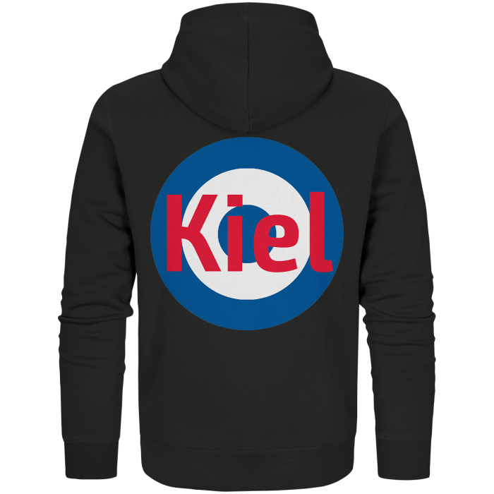 Kiel Fan-Zipper zweiseitiger Druck "Kiel" - Organic