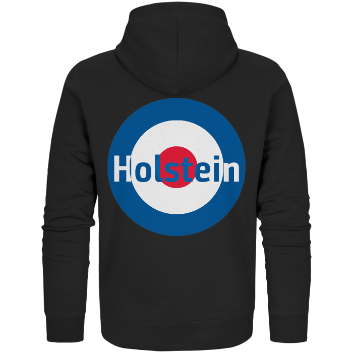 Kiel Fan-Zipper Kokarde groß "Holstein" - Organic