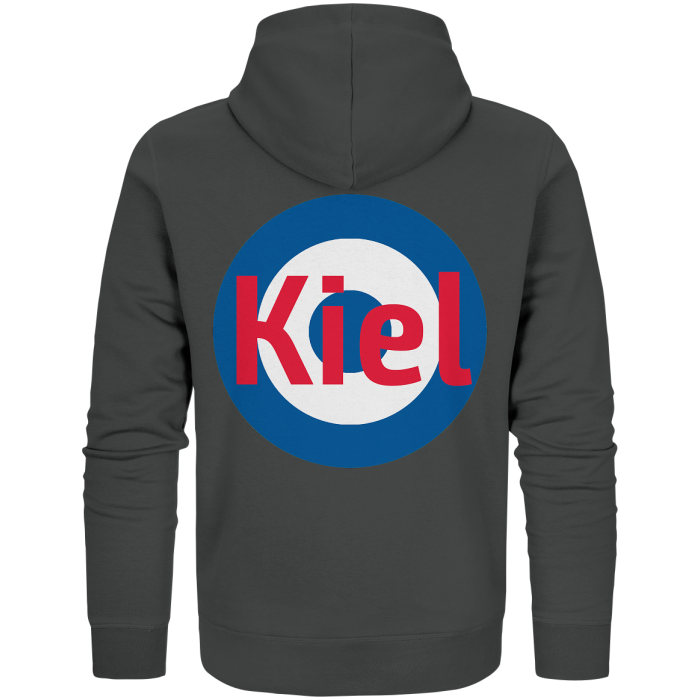 Kiel Fan-Zipper zweiseitiger Druck "Kiel" - Organic
