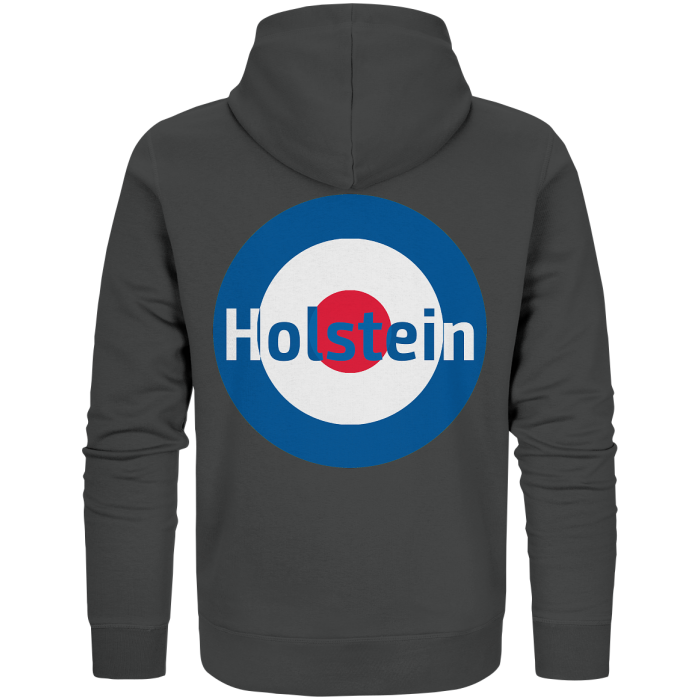 Kiel Fan-Zipper zweiseitiger Druck "Holstein" - Organic