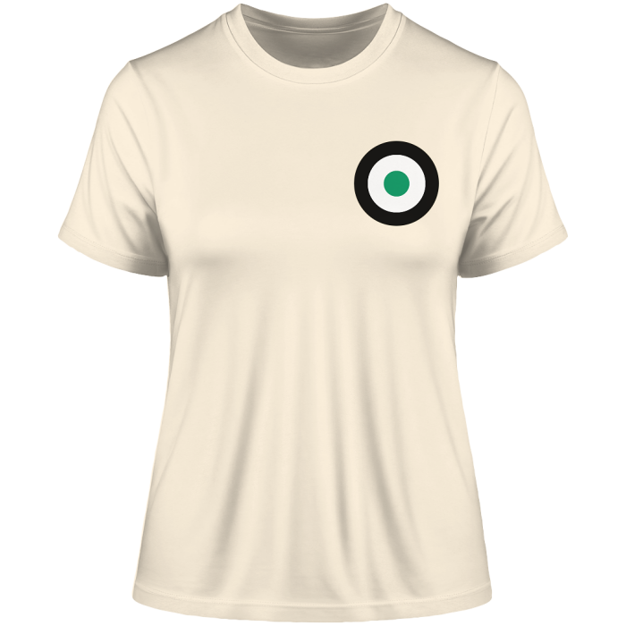 Münster Fan-T-Shirt Kokarde beidseitig - Fitted Ladies Organic Shirt
