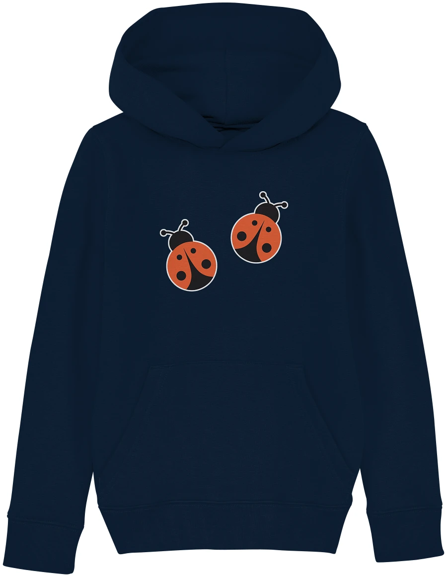 Glückskiste Kids Wear - Marienkäfer - Kids Organic Hoodie Glückskiste Kids Wear - Marienkäfer - Kids Organic Hoodie
