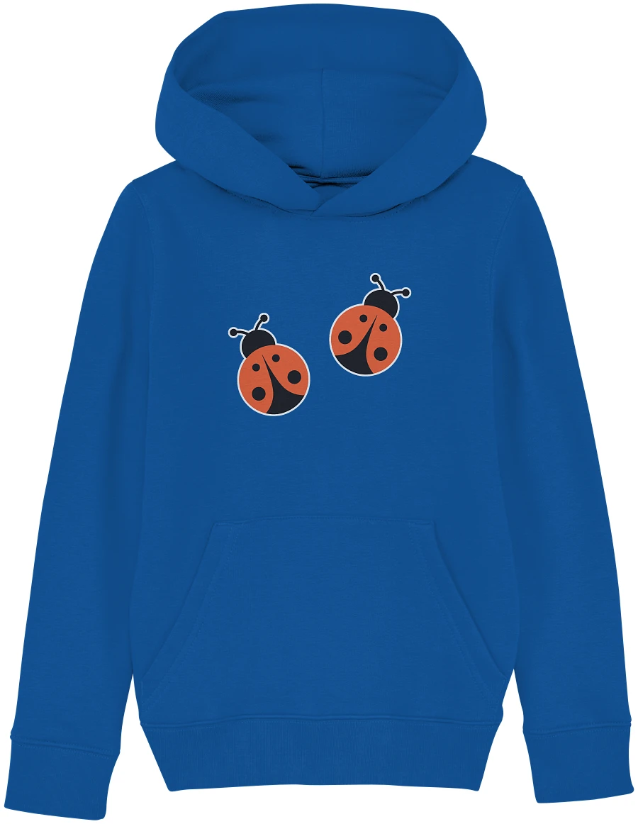 Glückskiste Kids Wear - Marienkäfer - Kids Organic Hoodie Glückskiste Kids Wear - Marienkäfer - Kids Organic Hoodie