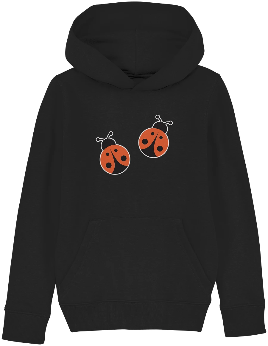 Glückskiste Kids Wear - Marienkäfer - Kids Organic Hoodie Glückskiste Kids Wear - Marienkäfer - Kids Organic Hoodie