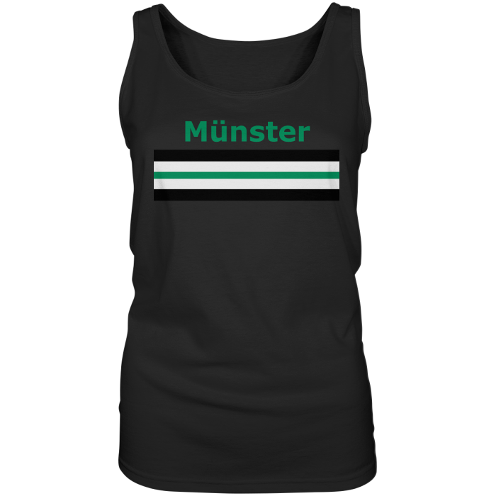 Münster Fan T-Shirt Brustring "Münster" - Ladies Tank-Top