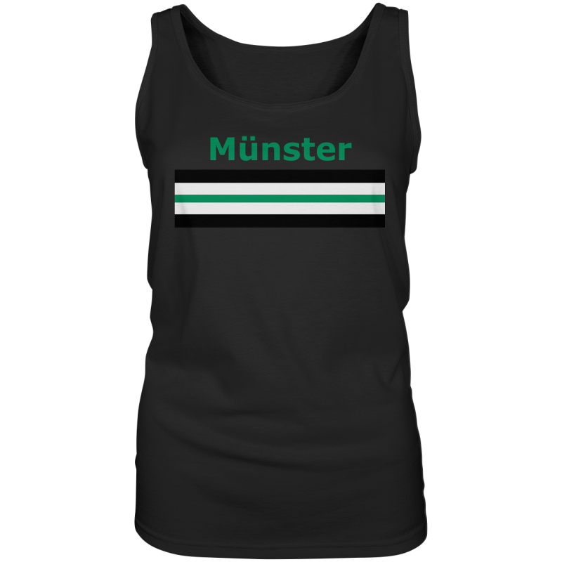 Münster Fan T-Shirt Brustring "Münster" - Ladies Tank-Top