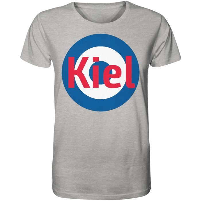 Kiel Fan-T-Shirt Kokarde groß "Kiel" - Organic Shirt