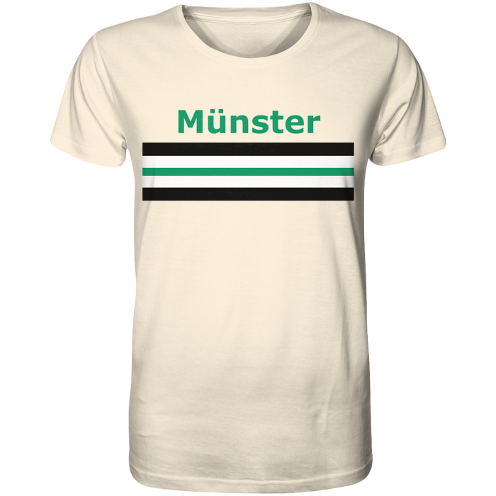 Münster Fan T-Shirt Brustring "Münster" - Organic Shirt