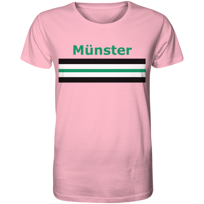 Münster Fan T-Shirt Brustring "Münster" - Organic Shirt