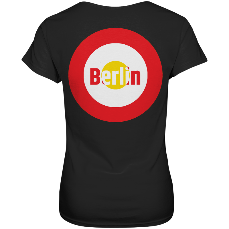 Union Fan-T-Shirt zweiseitiger Druck "Berlin" - Ladies Premium Shirt