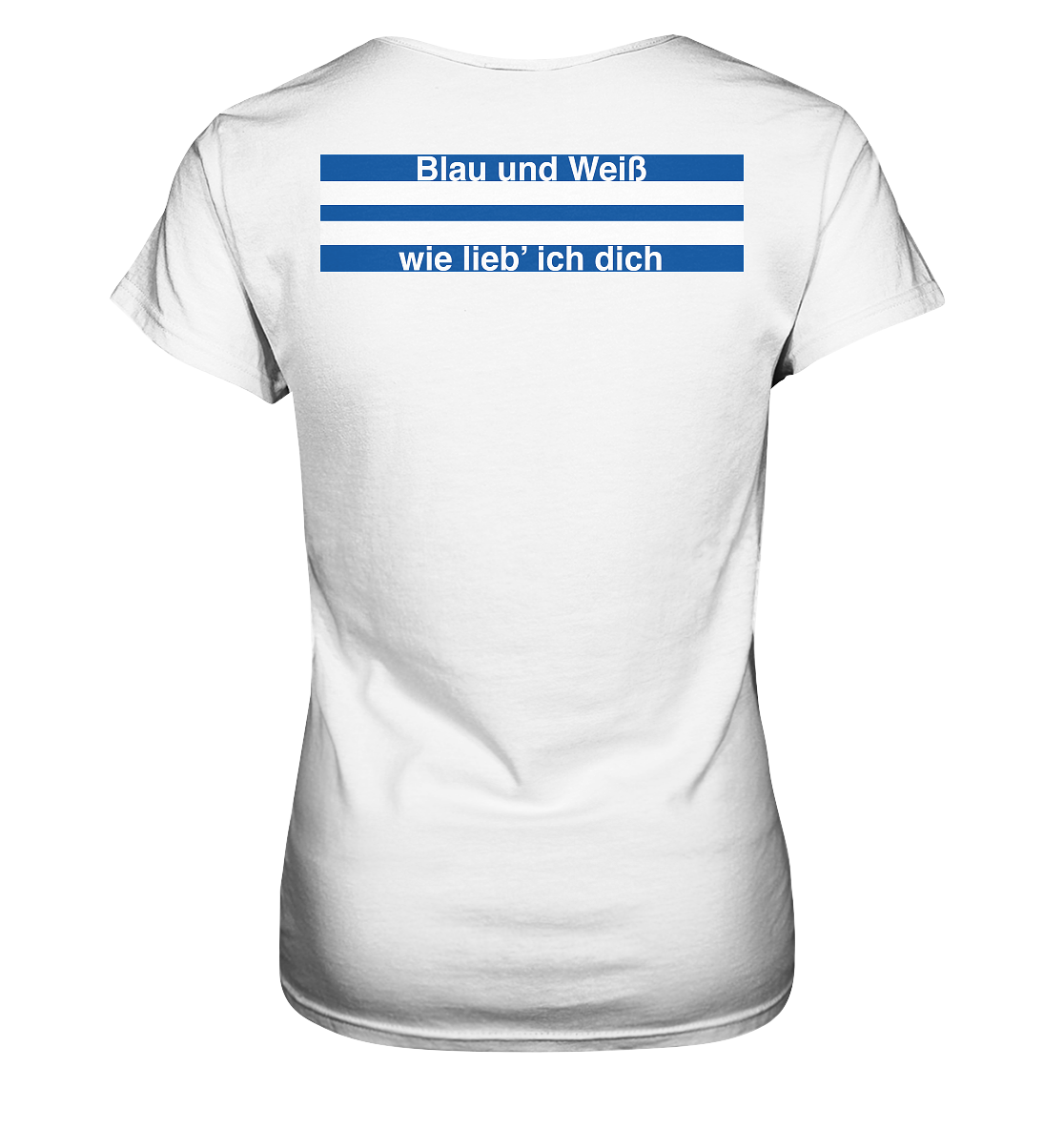 Schalke Fan T-Shirt zweiseitiger Druck - Ladies Premium Shirt Schalke Fan T-Shirt zweiseitiger Druck - Ladies Premium Shirt