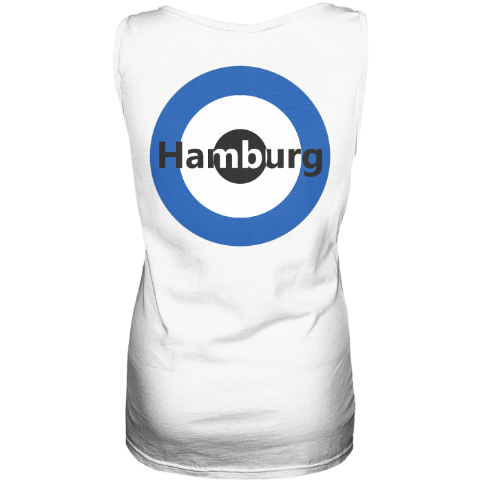 Hamburg Fan-T-Shirt zweiseitiger Druck "Hamburg" - Ladies Tank-Top