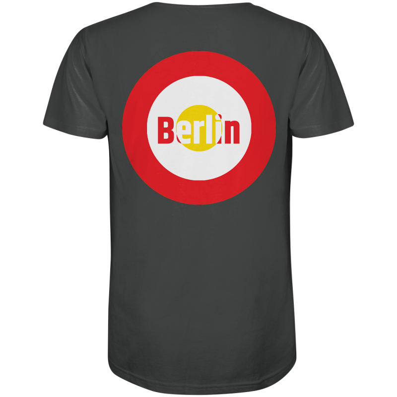 Union Fan-T-Shirt zweiseitiger Druck "Berlin" - Organic Shirt
