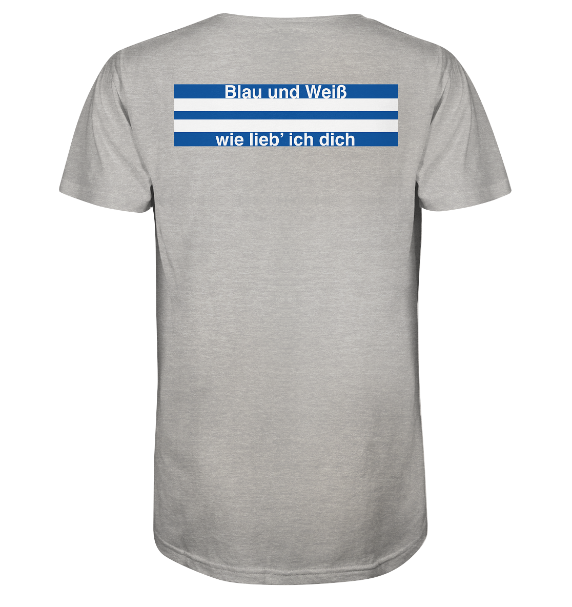 Schalke Fan T-Shirt zweiseitiger Druck - Organic Shirt Schalke Fan T-Shirt zweiseitiger Druck - Organic Shirt