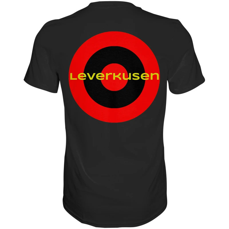 Leverkusen Fan-T-Shirt zweiseitiger Druck "Leverkusen" - Premium Shirt