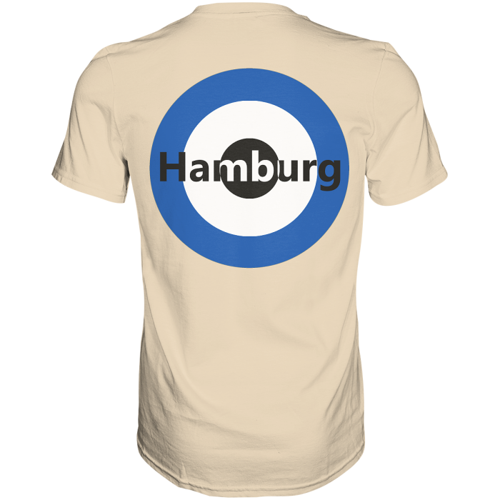 Hamburg Fan-T-Shirt zweiseitiger Druck "Hamburg" - Premium Shirt