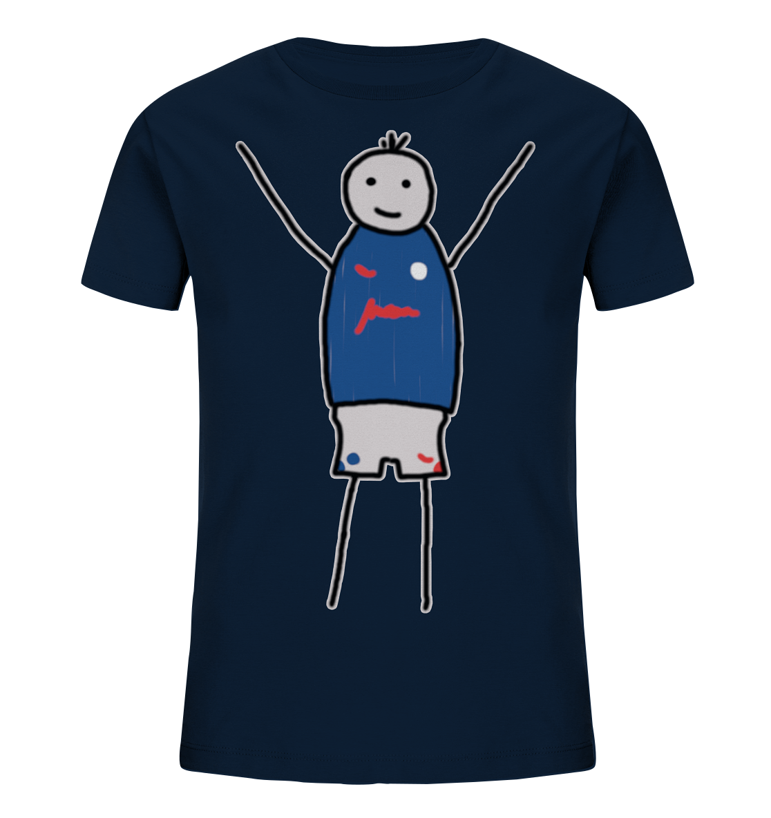 Kiel Fan-T-Shirt Strichmänchen - Kids Organic Shirt Kiel Fan-T-Shirt Strichmänchen - Kids Organic Shirt