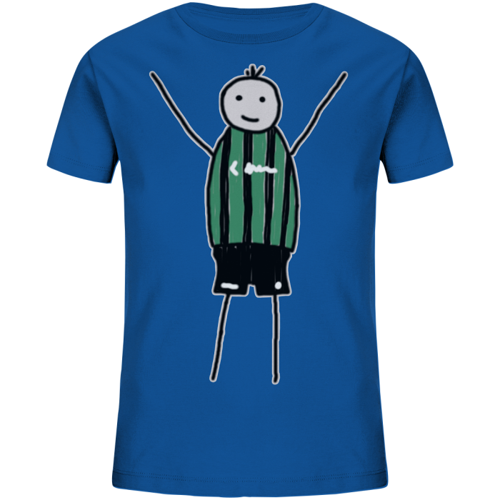 Münster Fan T-Shirt Strichmännchen - Kids Organic Shirt