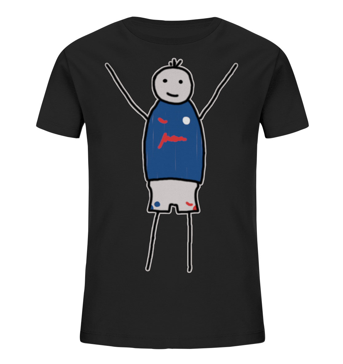 Kiel Fan-T-Shirt Strichmänchen - Kids Organic Shirt Kiel Fan-T-Shirt Strichmänchen - Kids Organic Shirt