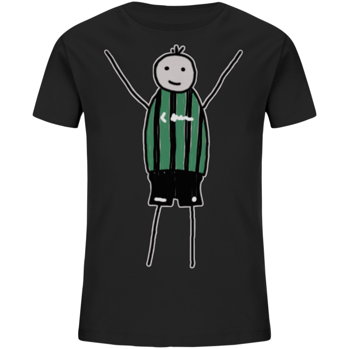 Münster Fan T-Shirt Strichmännchen - Kids Organic Shirt