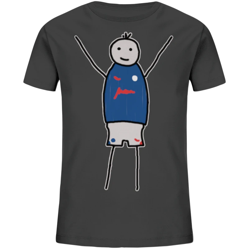 Kiel Fan-T-Shirt Strichmänchen - Kids Organic Shirt
