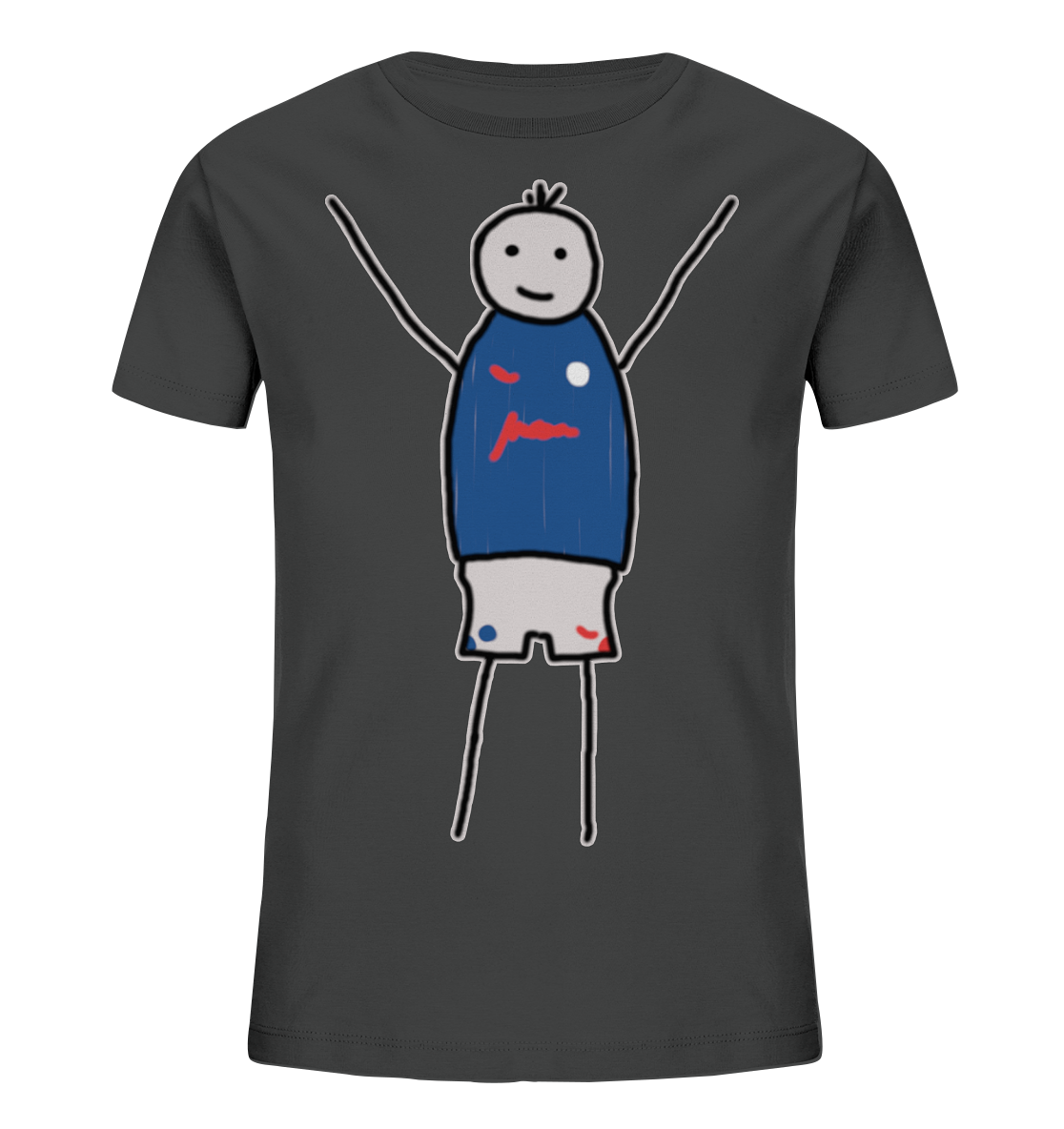 Kiel Fan-T-Shirt Strichmänchen - Kids Organic Shirt Kiel Fan-T-Shirt Strichmänchen - Kids Organic Shirt