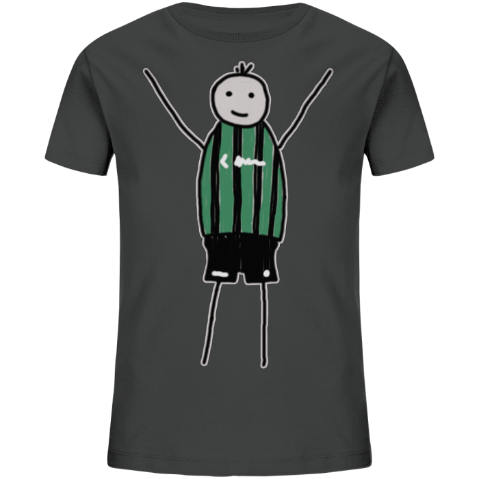 Münster Fan T-Shirt Strichmännchen - Kids Organic Shirt