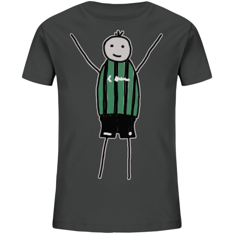 Münster Fan T-Shirt Strichmännchen - Kids Organic Shirt