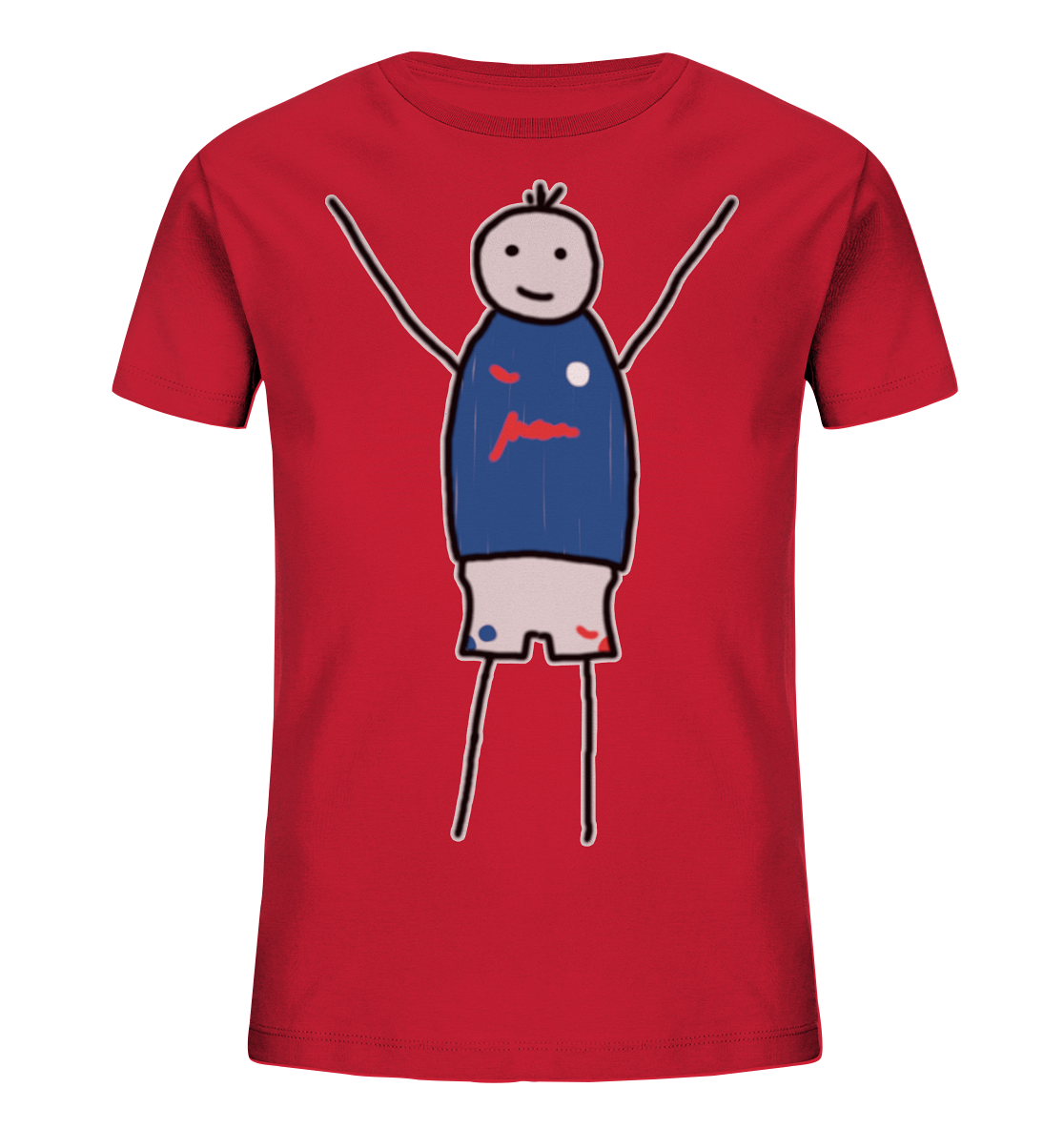 Kiel Fan-T-Shirt Strichmänchen - Kids Organic Shirt Kiel Fan-T-Shirt Strichmänchen - Kids Organic Shirt