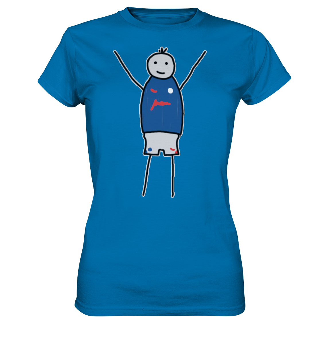 Kiel Fan-T-Shirt Strichmänchen - Ladies Premium Shirt Kiel Fan-T-Shirt Strichmänchen - Ladies Premium Shirt