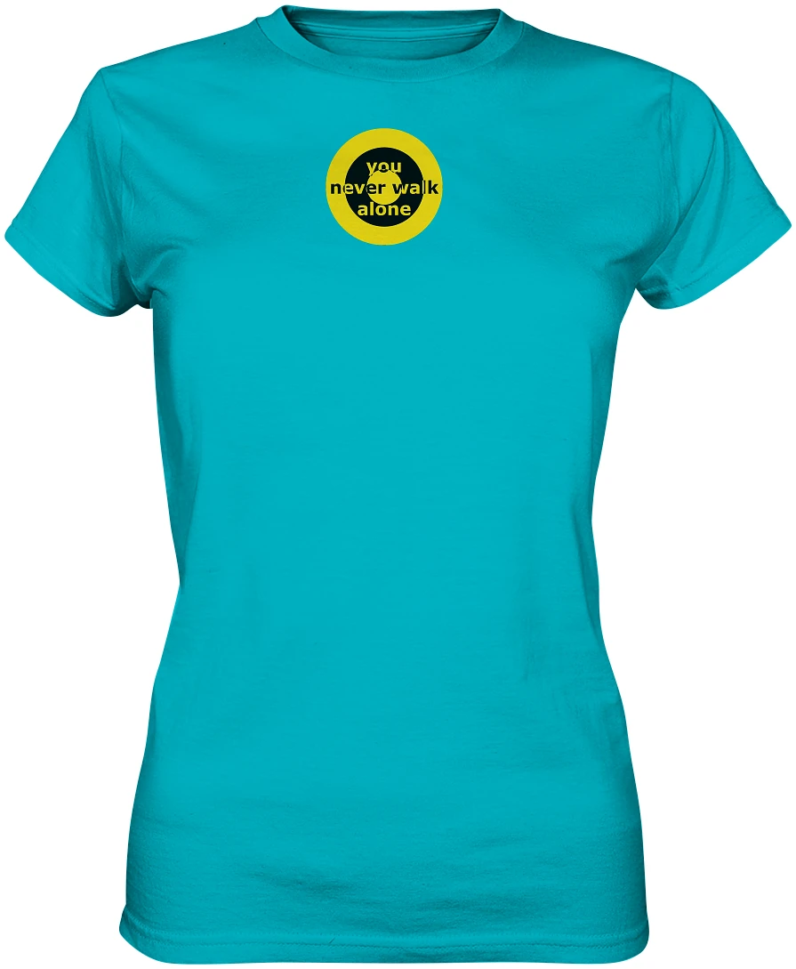 Dortmund Fan-T-Shirt Kokarde klein "you never walk alone" - Ladies Premium Shirt Dortmund Fan-T-Shirt Kokarde klein "you never walk alone" - Ladies Premium Shirt