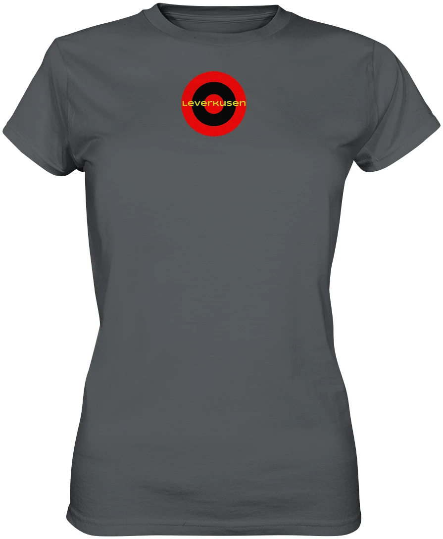 Leverkusen Fan-T-Shirt Kokarde klein "Leverkusen" - Ladies Premium Shirt Leverkusen Fan-T-Shirt Kokarde klein "Leverkusen" - Ladies Premium Shirt