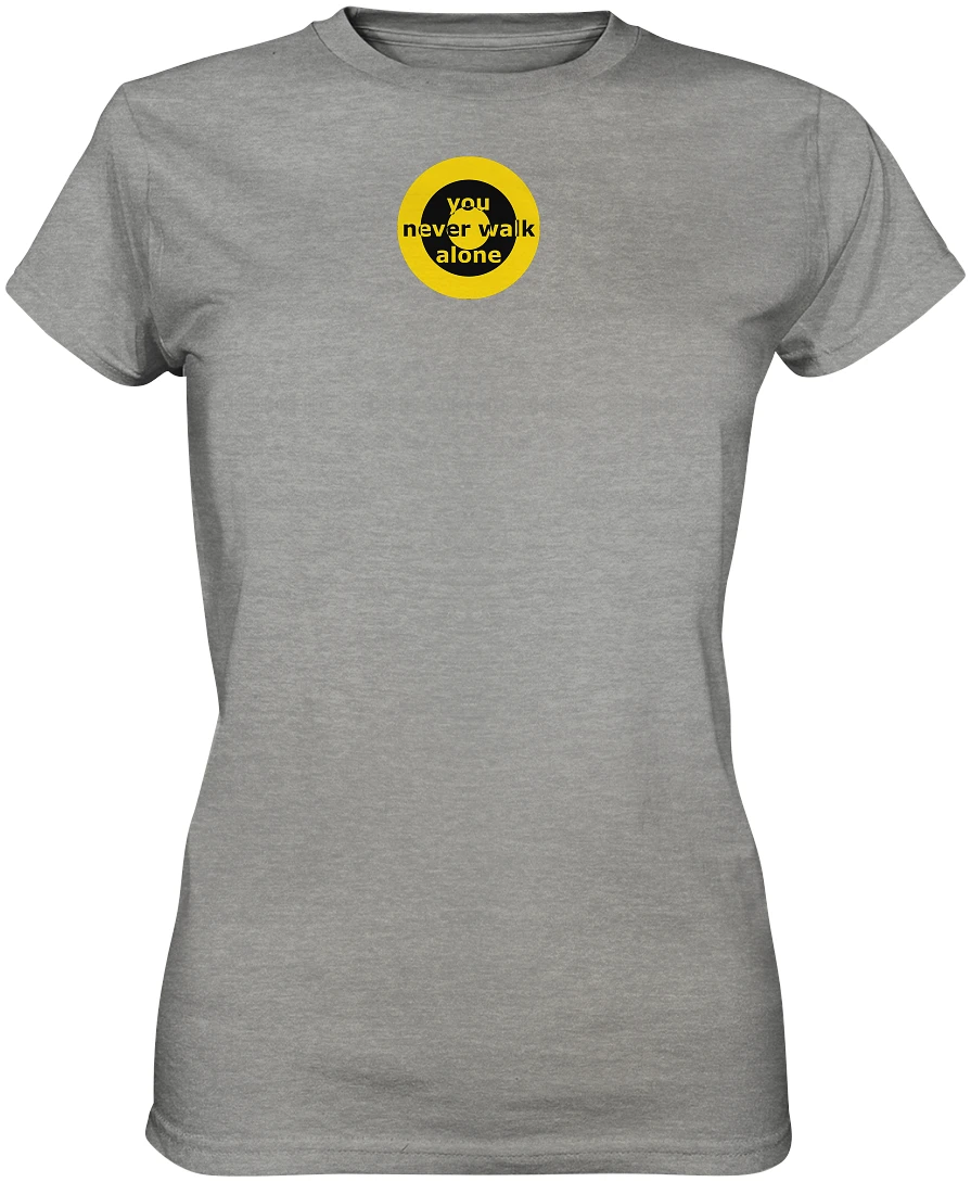 Dortmund Fan-T-Shirt Kokarde klein "you never walk alone" - Ladies Premium Shirt Dortmund Fan-T-Shirt Kokarde klein "you never walk alone" - Ladies Premium Shirt