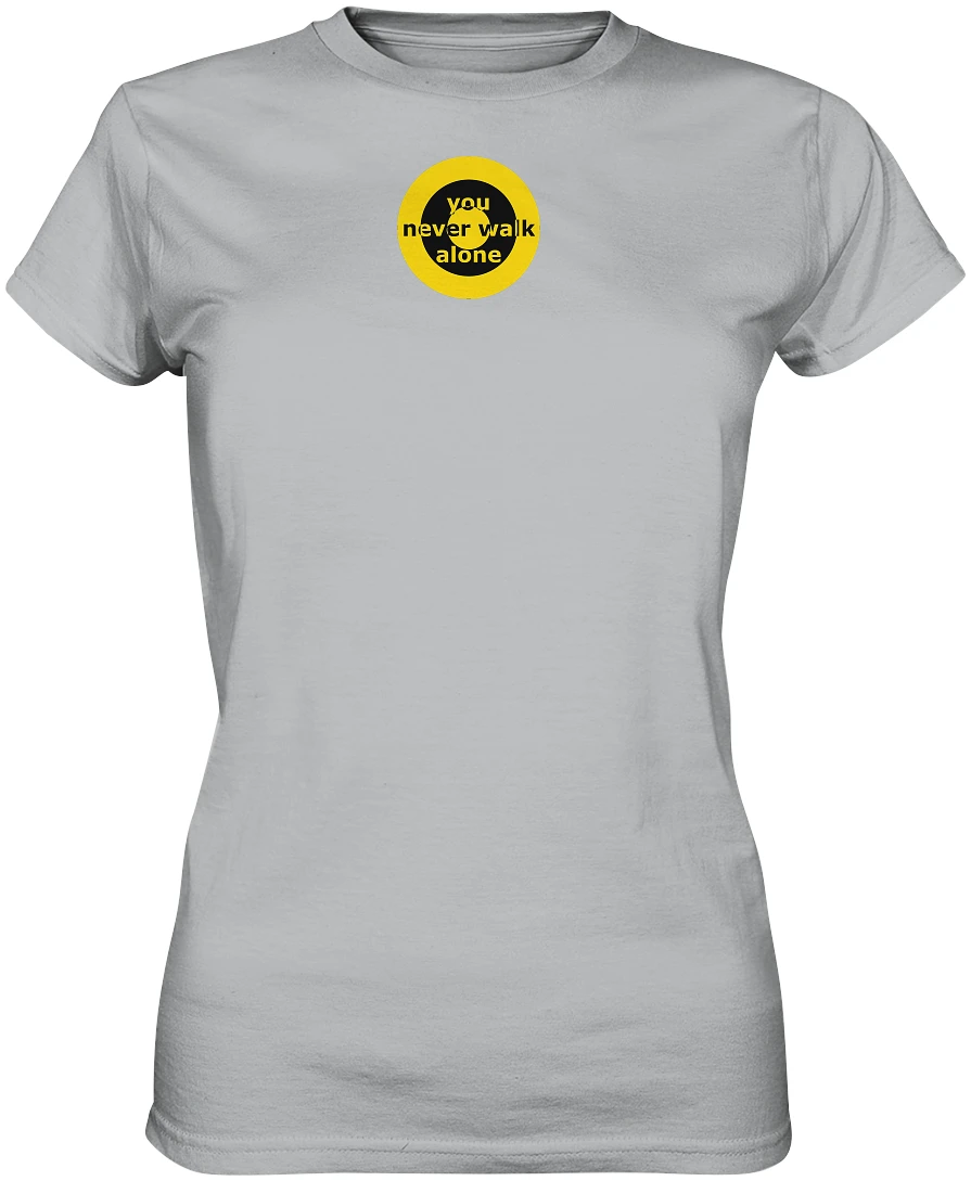 Dortmund Fan-T-Shirt Kokarde klein "you never walk alone" - Ladies Premium Shirt Dortmund Fan-T-Shirt Kokarde klein "you never walk alone" - Ladies Premium Shirt
