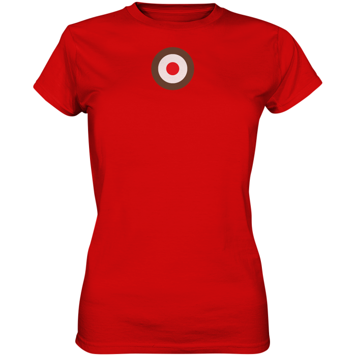 St. Pauli Fan-T-Shirt Kokarde klein - Ladies Premium Shirt