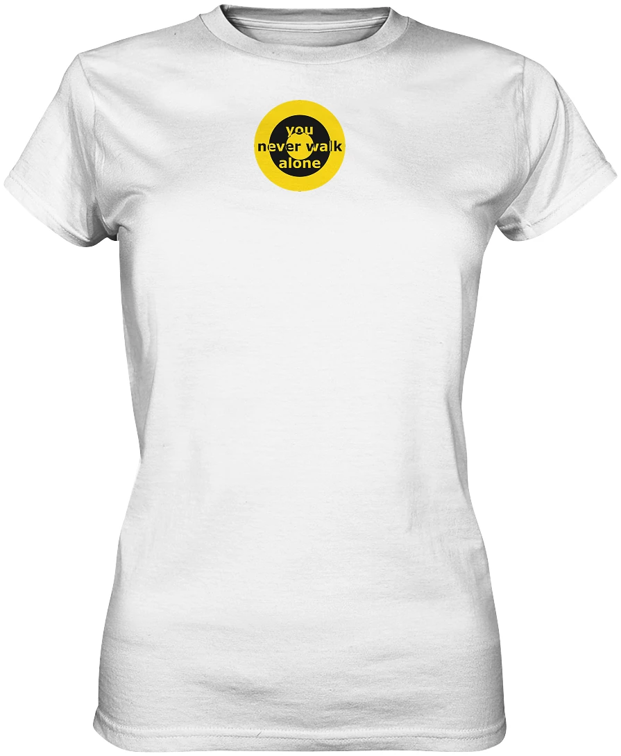 Dortmund Fan-T-Shirt Kokarde klein "you never walk alone" - Ladies Premium Shirt Dortmund Fan-T-Shirt Kokarde klein "you never walk alone" - Ladies Premium Shirt
